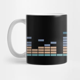 80s Electro Sunset Skyline Mug